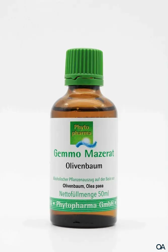 Phytopharma Gemmo Mazerat Olivenbaum Tropfen: Vitalität